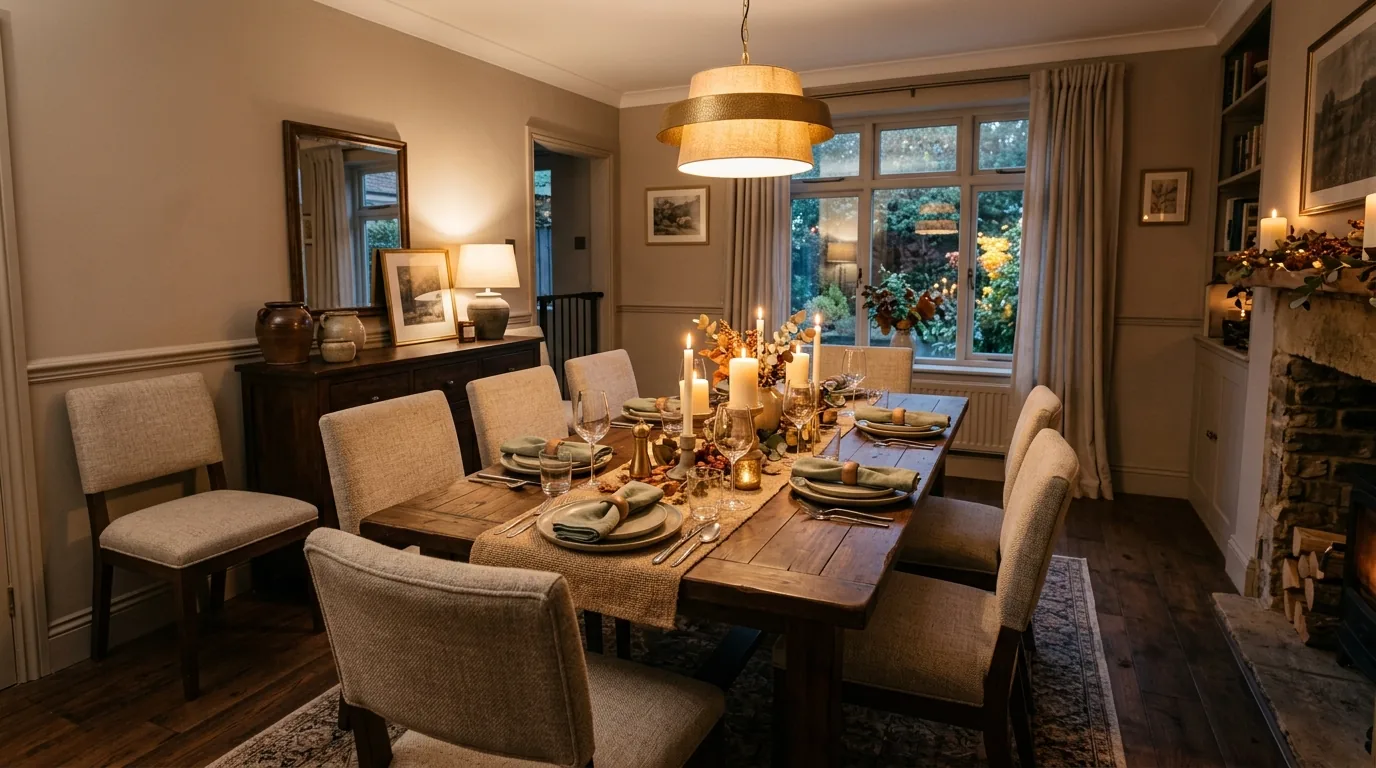 14 Warm Cozy Dining Room Ideas for Intimate Family Meals